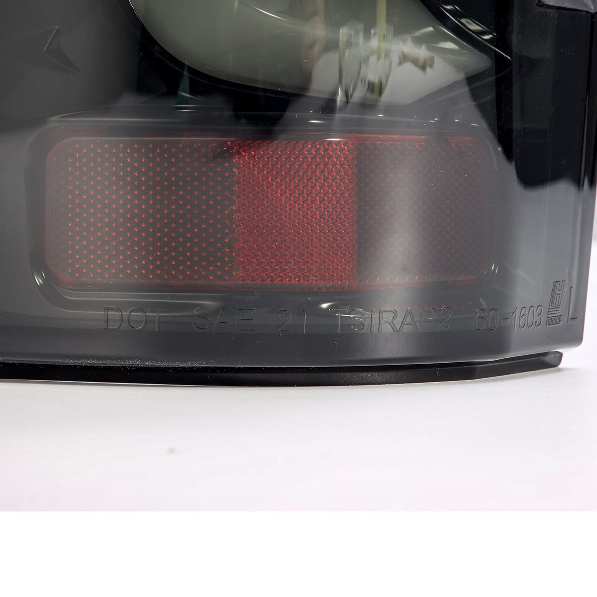 AlphaRex PRO-Series LED Tail Lights for Ford Super Duty - Jet Black
