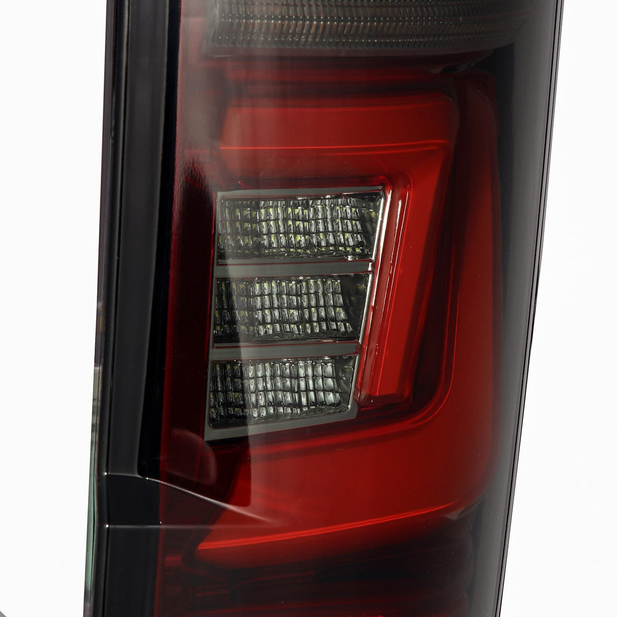 AlphaRex PRO-Series LED Tail Lights for Ford Super Duty - Red Smoke