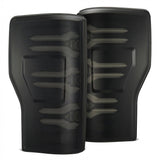 AlphaRex LUXX-Series LED Tail Lights (Without BLIS) for Ford Super Duty - Black Smoke