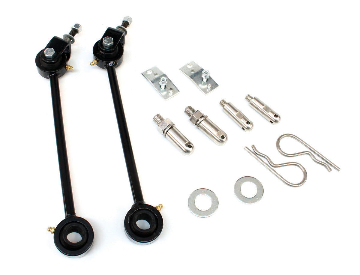 TeraFlex 8 inch front sway bar quick disconnect kit for Jeep Wrangler TJ