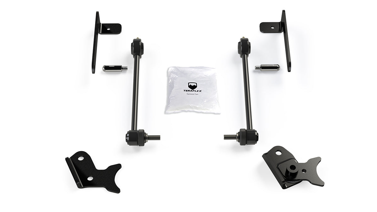 TeraFlex JL / JT: Front Sway Bar Quick Disconnect Kit (0-6" Lift)