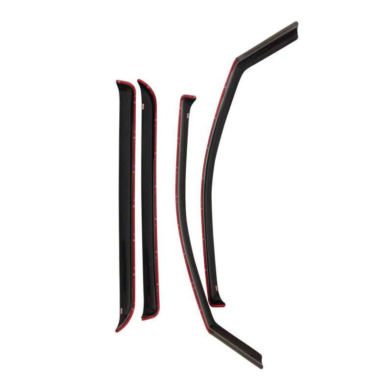Westin Wade In-Channel Wind Deflectors, 4-Piece, Crew Cab, fits Ford F-250/F-350 Super Duty