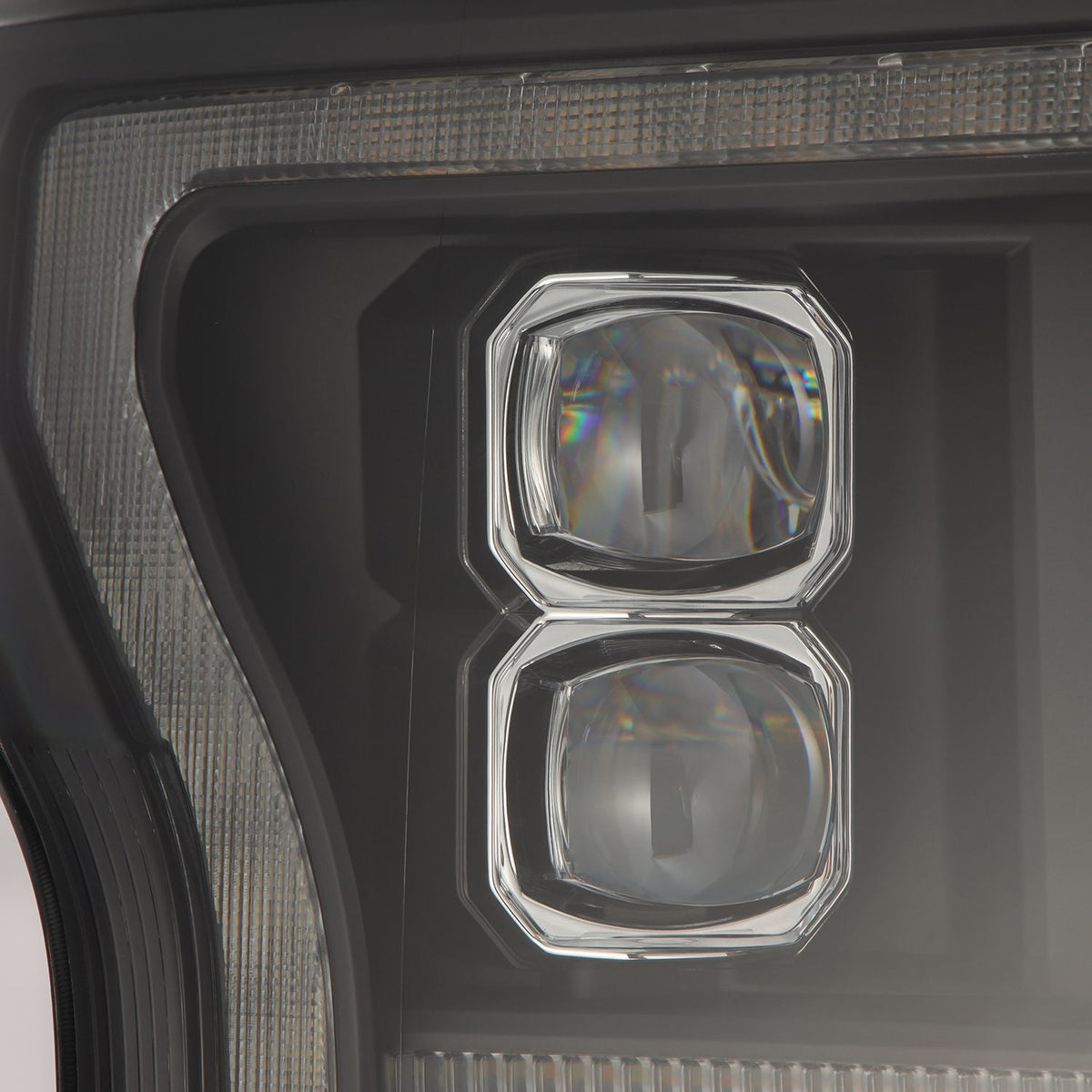 AlphaRex MK II NOVA-Series LED Projector Headlights (14th Gen Style) for Ford F-150 - Black