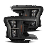 AlphaRex MK II NOVA-Series LED Projector Headlights (14th Gen Style) for Ford F-150 - Black