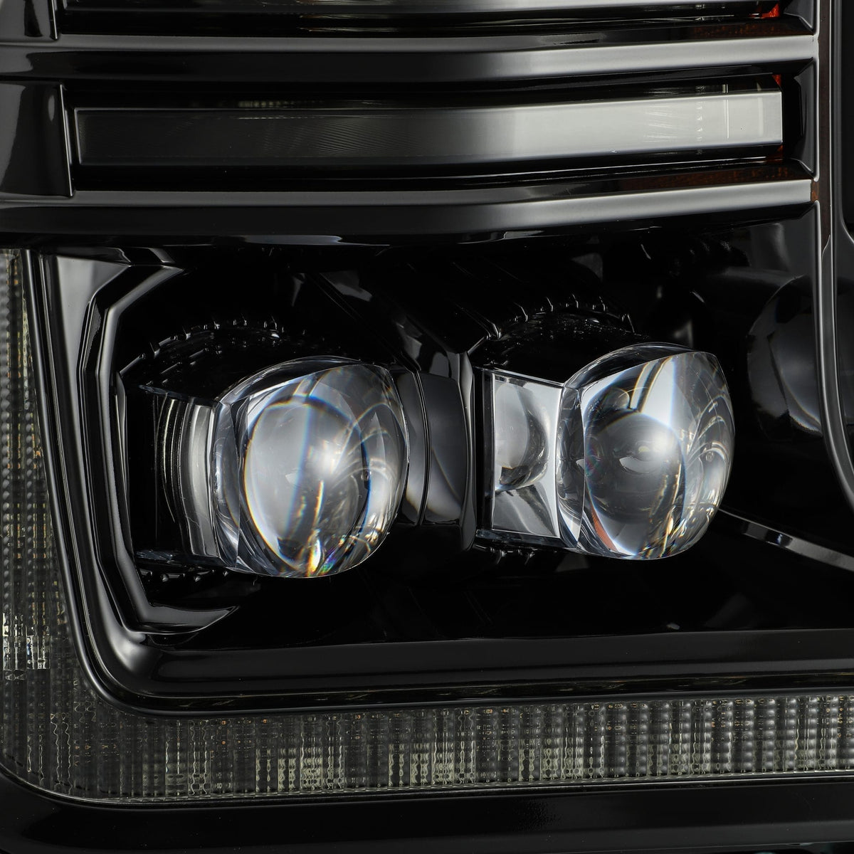 AlphaRex NOVA-Series LED Projector Headlights for Ford F-150 - Alpha-Black
