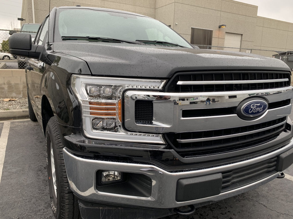 AlphaRex NOVA-Series LED Projector Headlights for Ford F-150 - Chrome