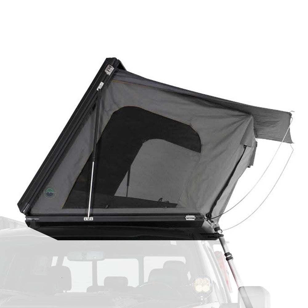 Overland Vehicle Systems HD Sidewinder 2 person side load aluminum hard shell roof top tent