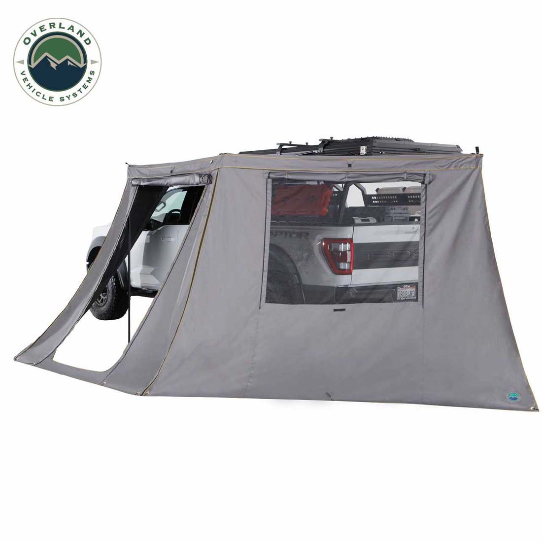 Overland Vehicle Systems HD Nomadic 180 LTE awning wall with windows - view 6
