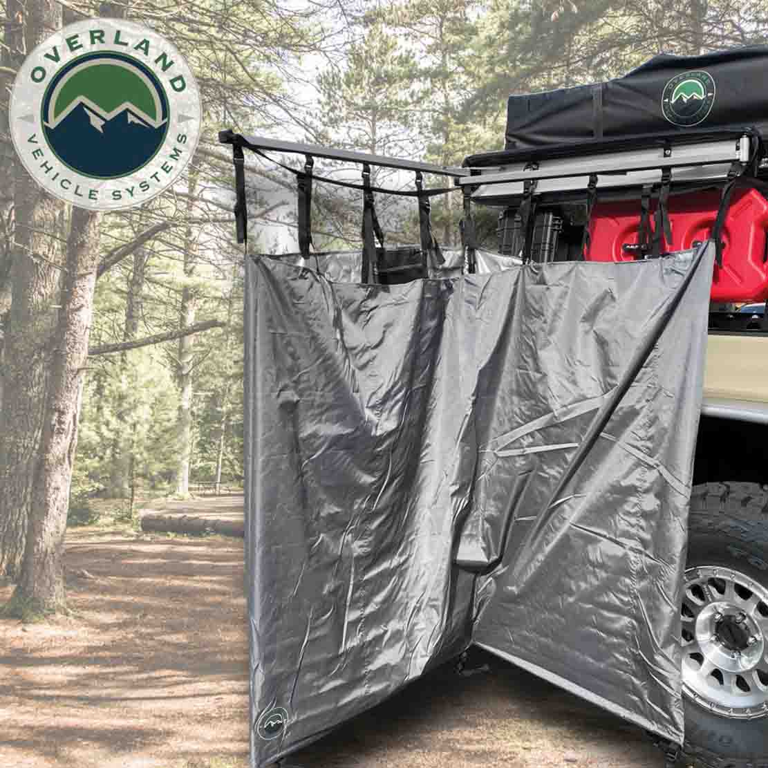 Overland Vehicle Systems HD Nomadic car-side shower room - view 10