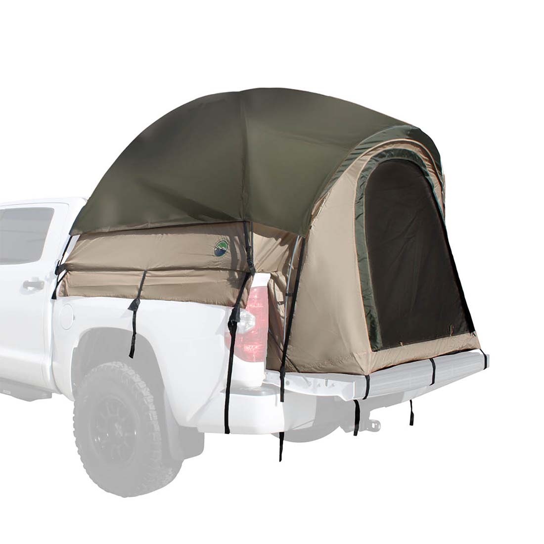 Overland Vehicle Systems LD TACT truck bed tent with PVC floor
