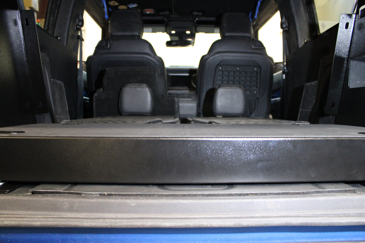 Diabolical Inc Bronco 2-door Stage 2.0 with seats folded