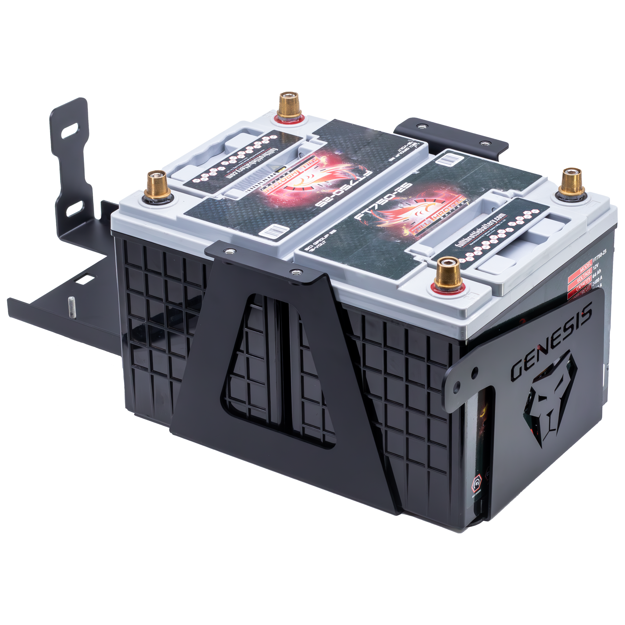 Genesis Offroad Gen 3 Dual Battery Kit for 2020+ Jeep Gladiator JT (Gas Models)