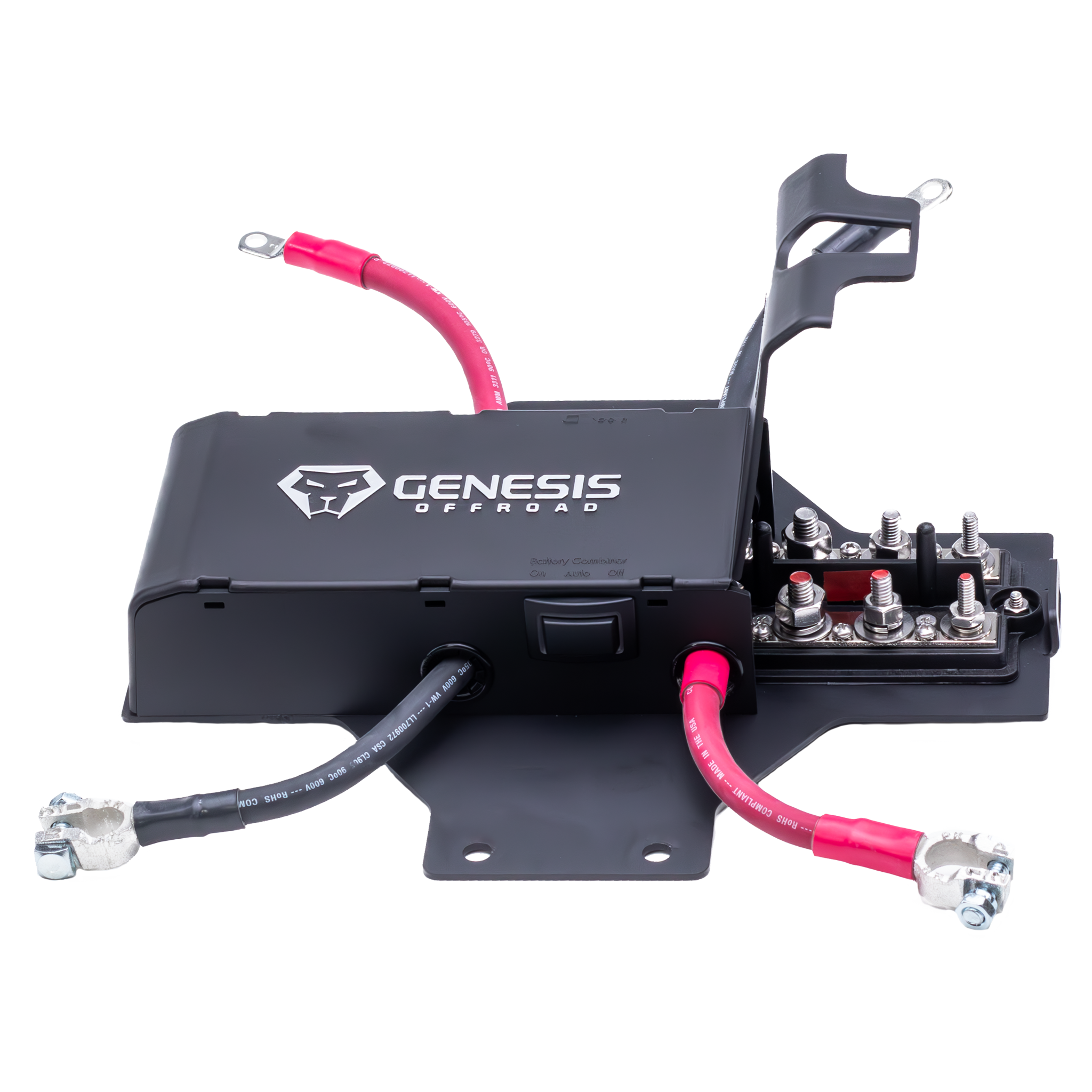 Genesis Offroad Gen 3 Dual Battery Kit for 2020+ Jeep Gladiator JT (Gas Models)