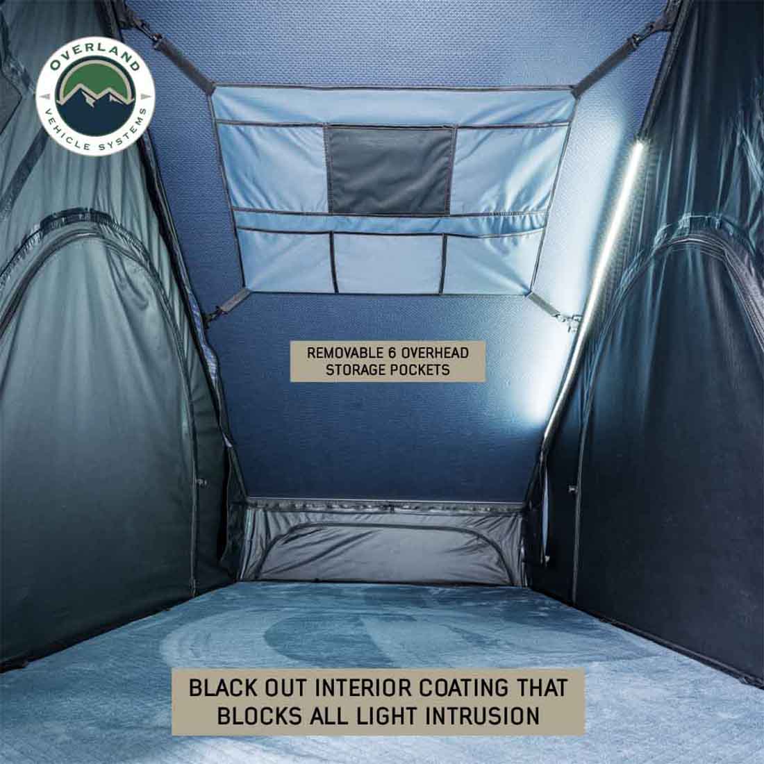 Overland Vehicle Systems XD Lhotse 2 person clamshell aluminum roof top tent - view 2