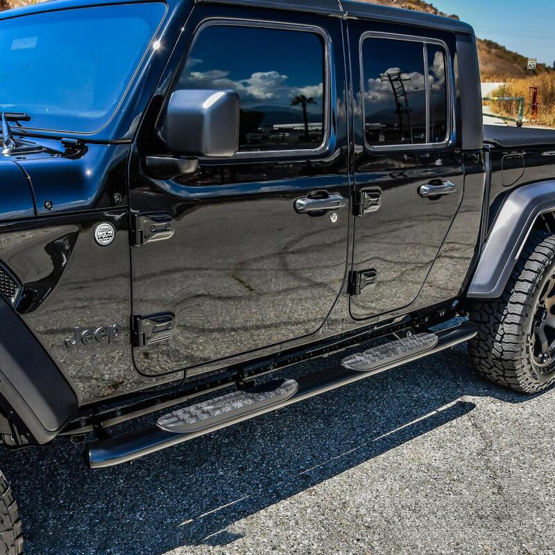 Westin PRO TRAXX 4 Oval Nerf Step Bars, fits Jeep Gladiator