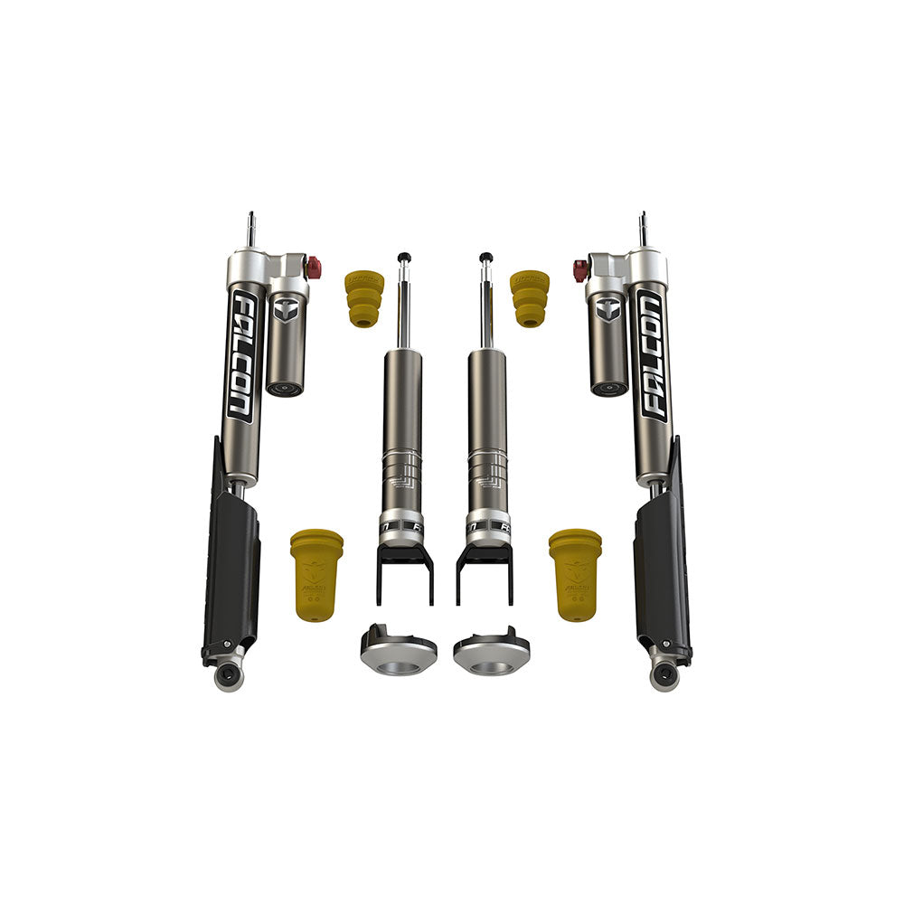 Ram 1500/Rebel: Falcon 2.25"/1.25" Sport Tow/Haul Shock Leveling System