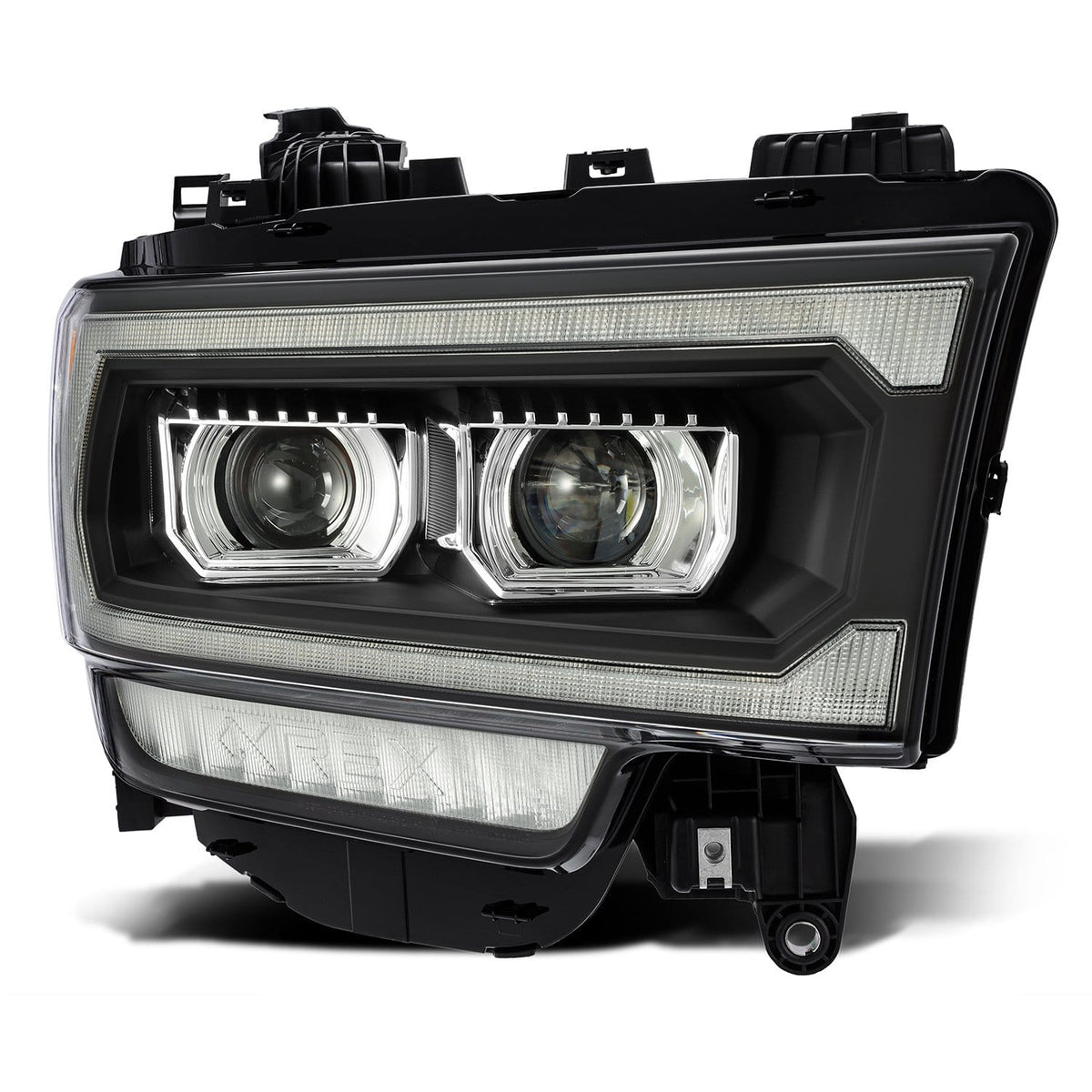 AlphaRex PRO-Series Halogen Projector Headlights for Ram 2500/3500 - Black