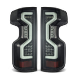 AlphaRex PRO-Series LED Tail Lights for Chevrolet Silverado 1500 / Chevrolet Silverado HD 2500/3500 - Jet Black