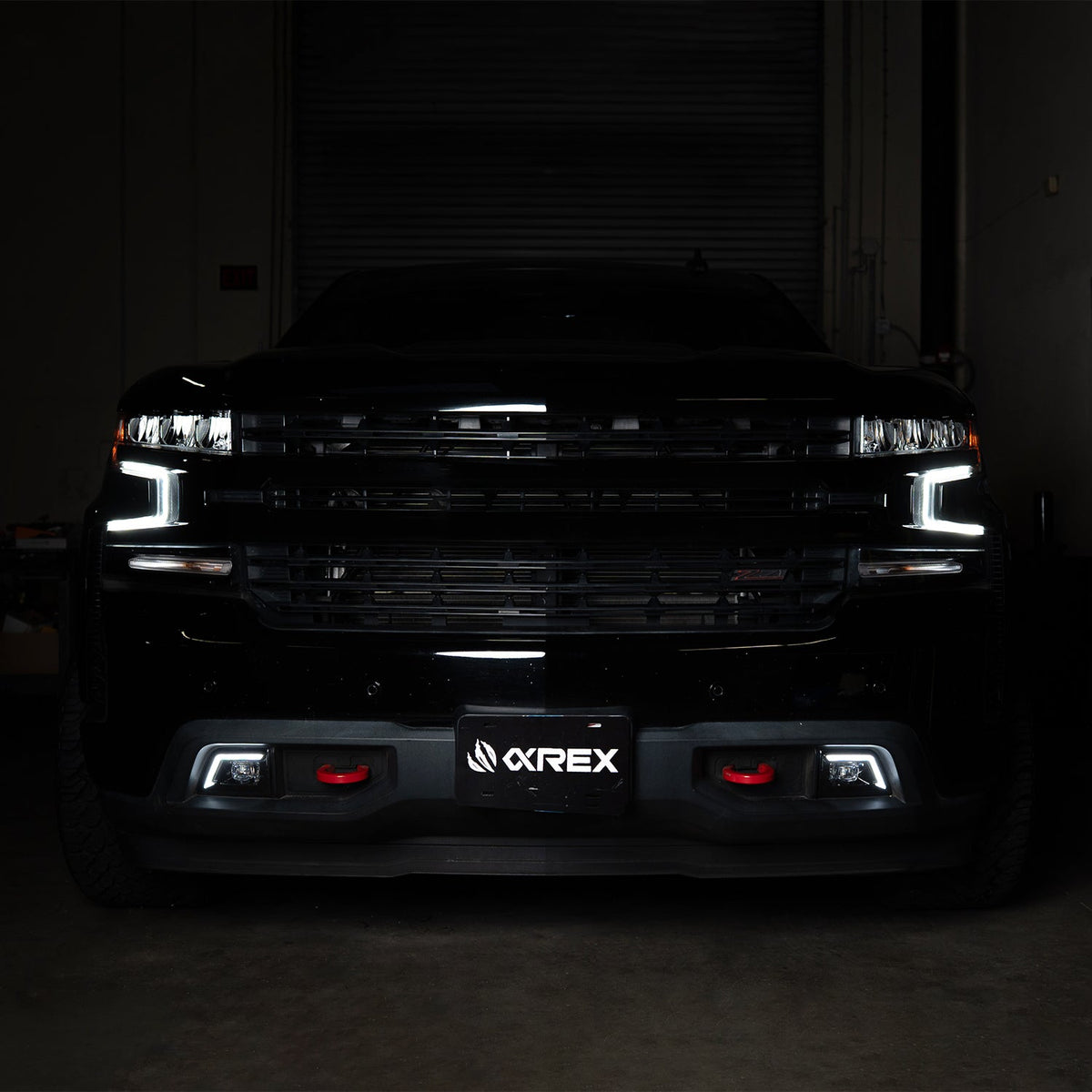 AlphaRex DoubleTap Dual-Color LED Projector Fog Lights for Chevrolet Silverado 1500 / Chevrolet Silverado HD 2500/3500