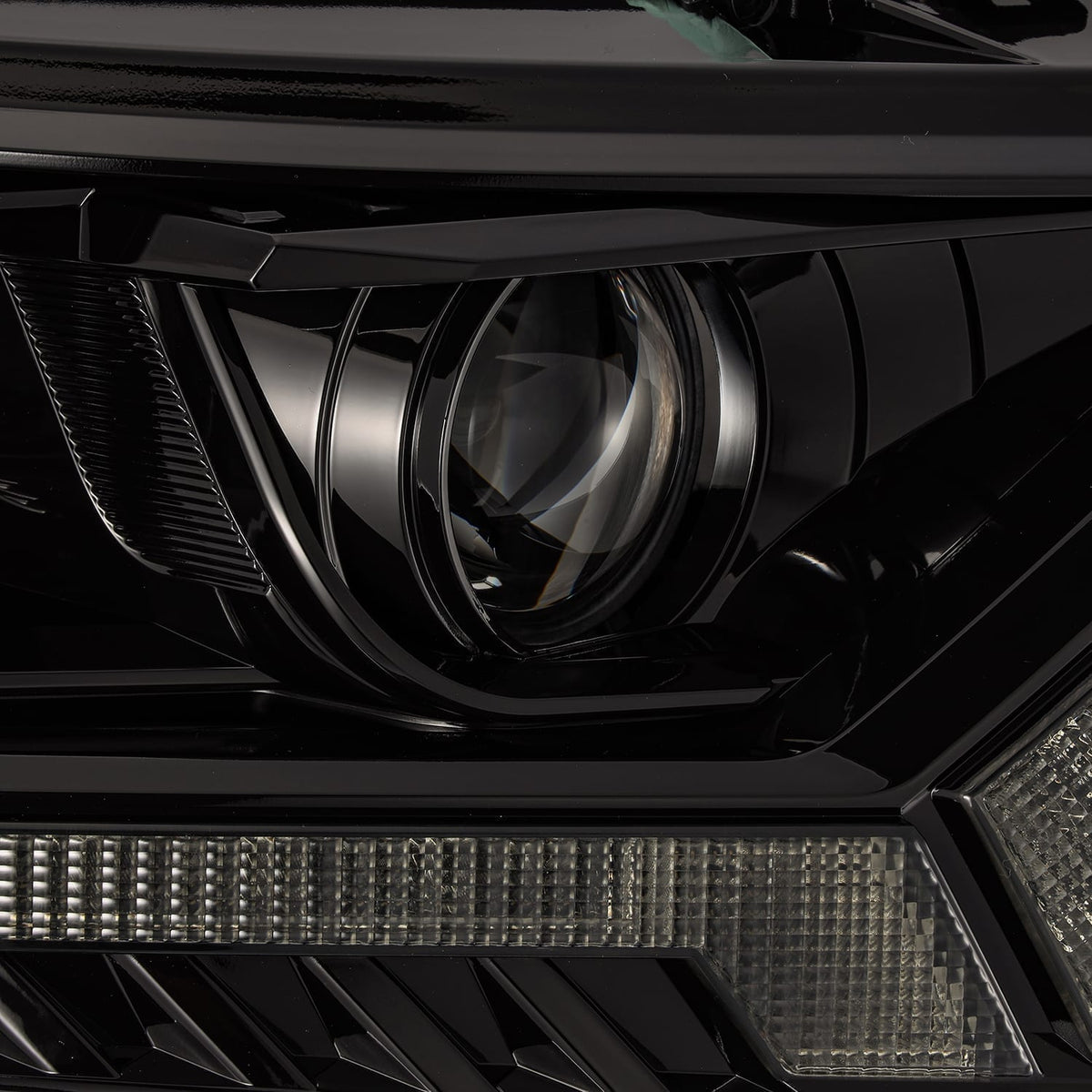 AlphaRex LUXX-Series LED Projector Headlights for Ford Ranger - Alpha-Black