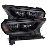AlphaRex LUXX-Series LED Projector Headlights for Ford Ranger - Alpha-Black