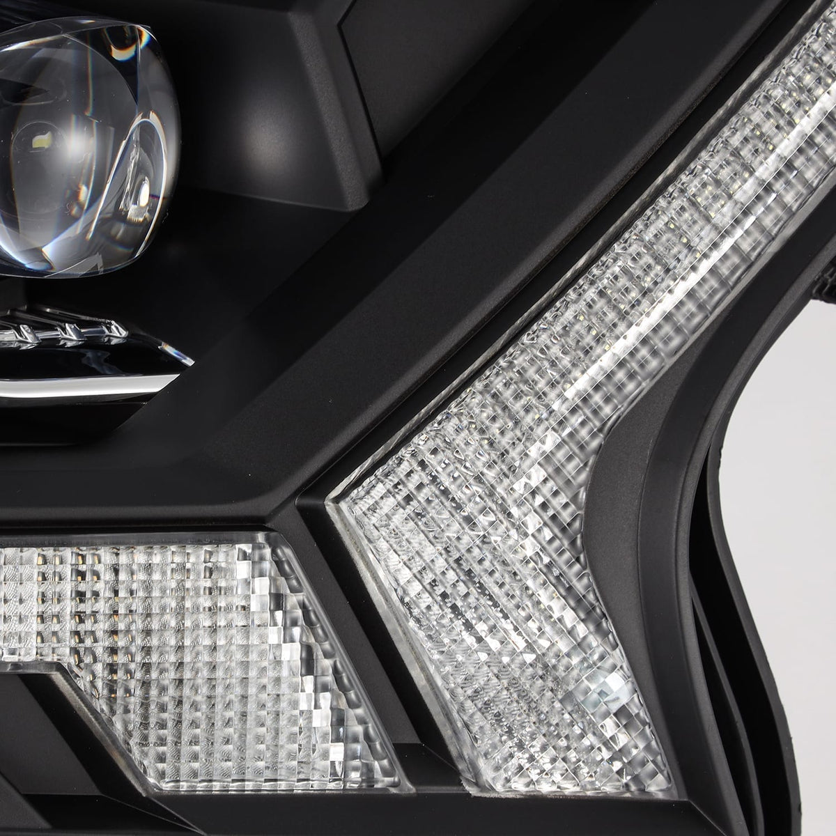 AlphaRex NOVA-Series LED Projector Headlights for Ford Ranger - Black