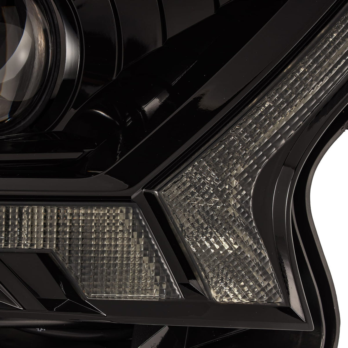 AlphaRex PRO-Series Halogen Projector Headlights for Ford Ranger - Alpha-Black