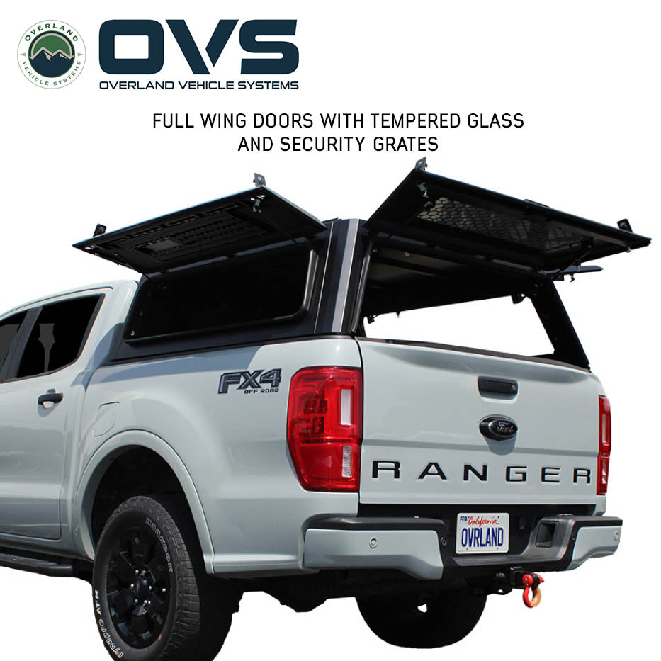 OVS Expedition PRO+ truck cap with full windows for 2019-2023 Ford Ranger - view 8