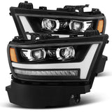 AlphaRex LUXX-Series LED Projector Headlights for Ram 1500 - Black