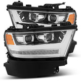 AlphaRex LUXX-Series LED Projector Headlights for Ram 1500 - Chrome