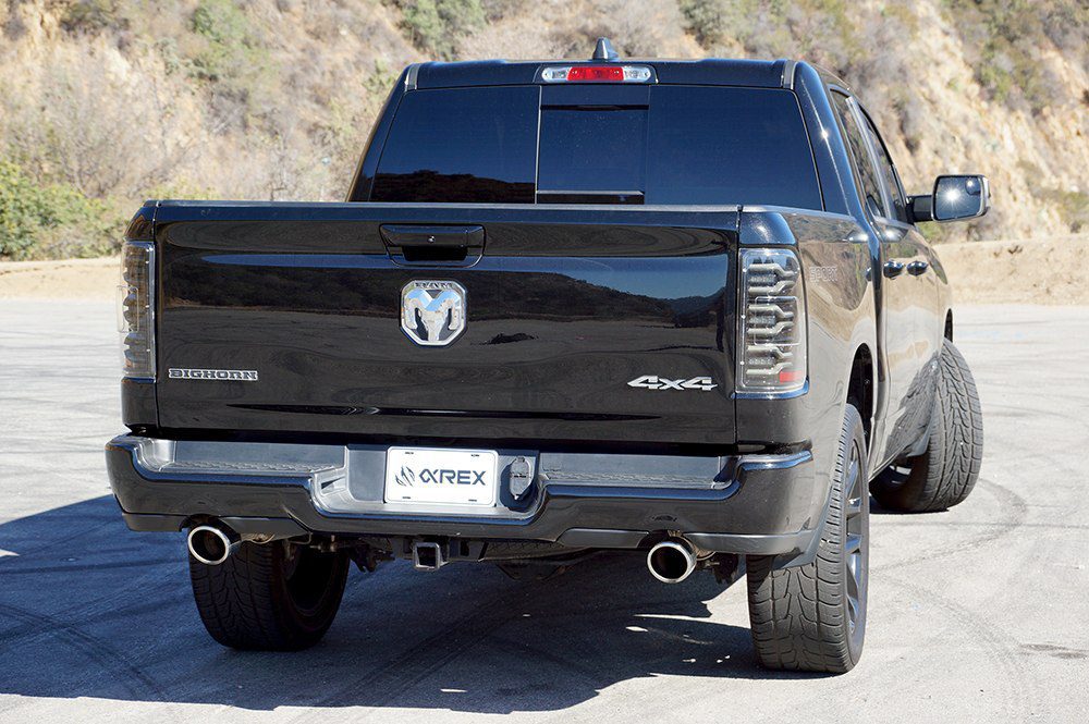 AlphaRex LUXX-Series LED Tail Lights for Ram 1500 - Black Red
