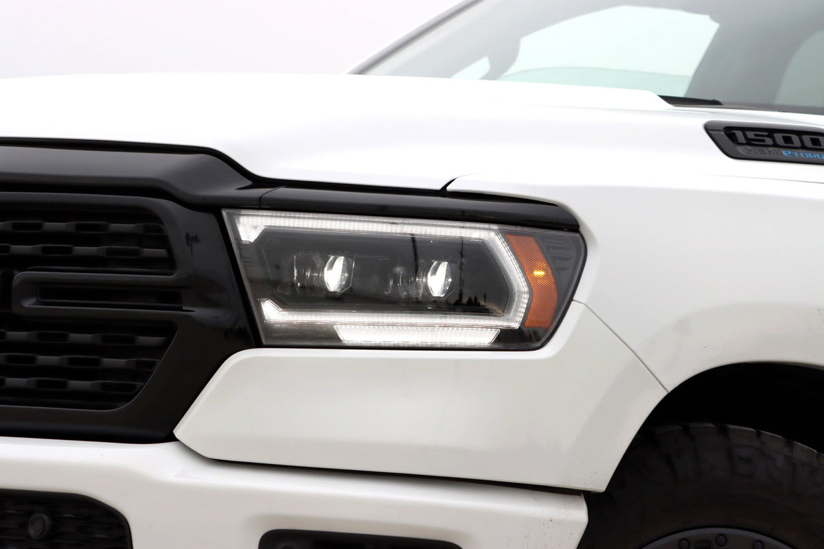 AlphaRex MK II LUXX-Series LED Projector Headlights (2500 Style) for Ram 1500 - Black