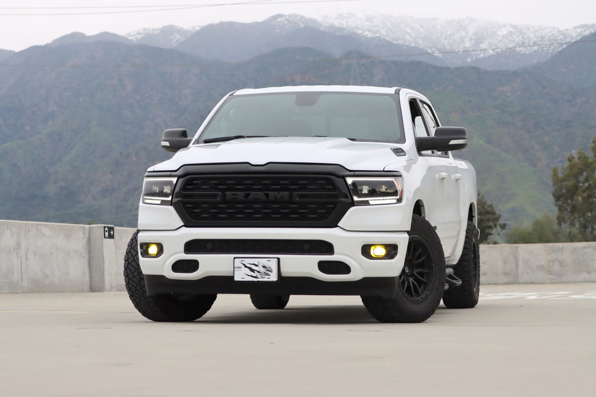 AlphaRex MK II PRO-Series Halogen Projector Headlights (2500 Style) for Ram 1500 - Alpha-Black