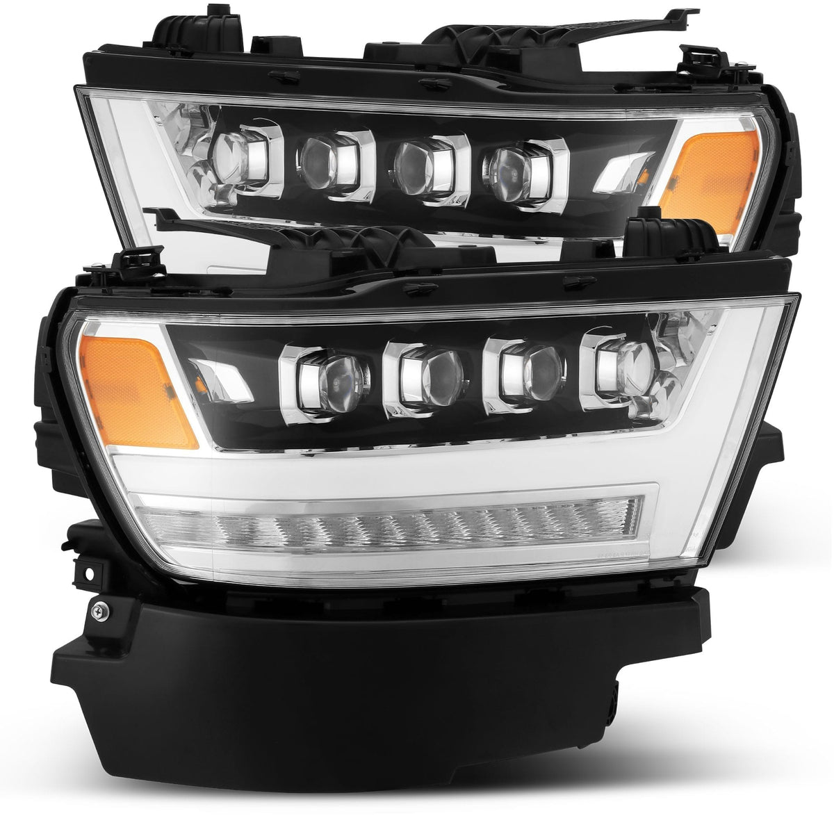 AlphaRex NOVA-Series LED Projector Headlights for Ram 1500 - Chrome
