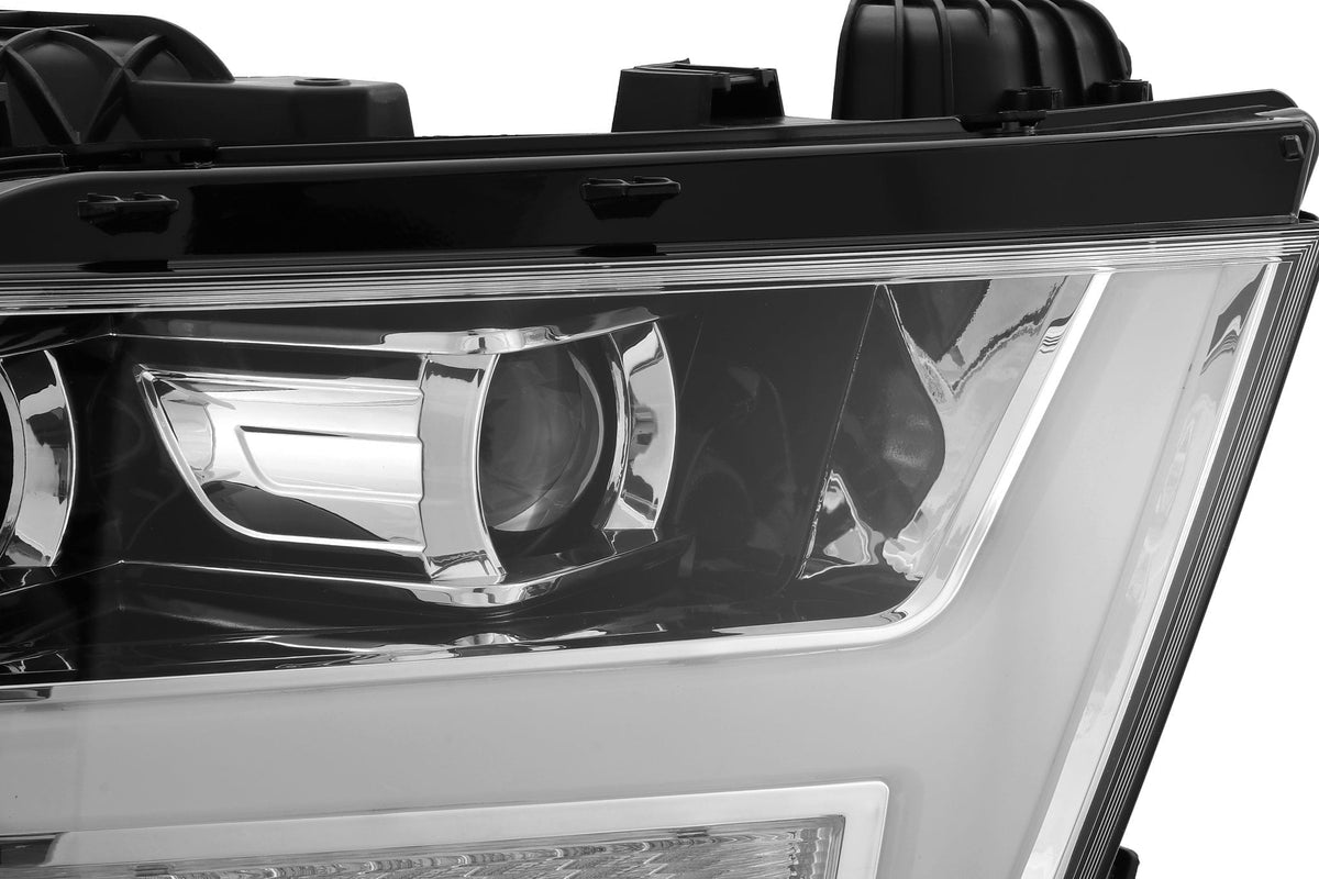 AlphaRex PRO-Series Halogen Projector Headlights for Ram 1500 - Chrome