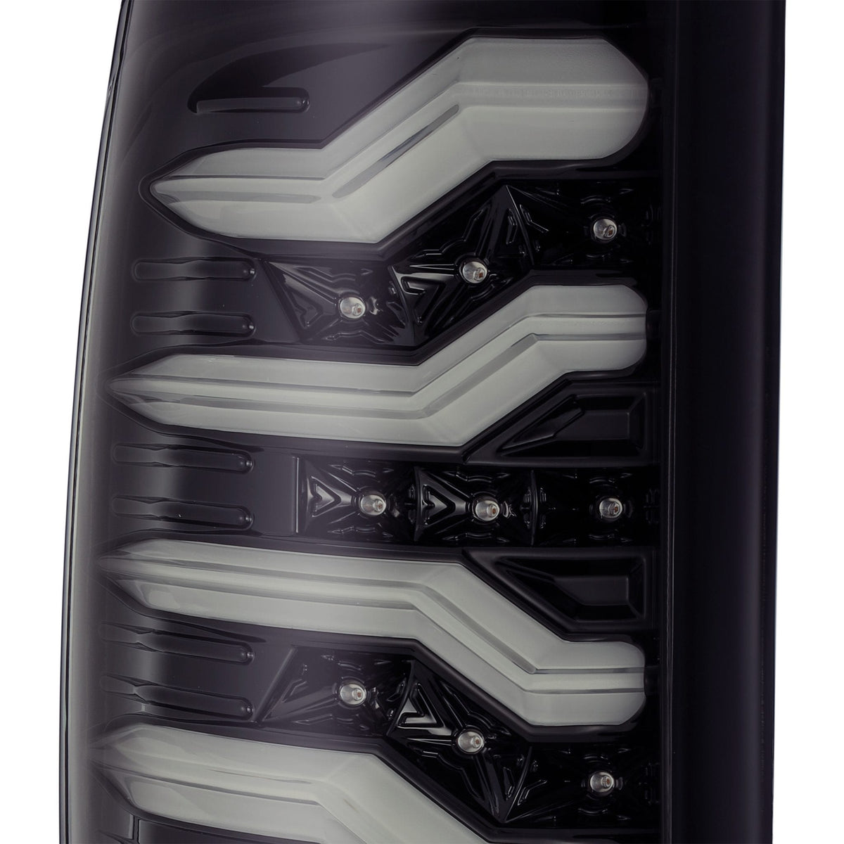 AlphaRex PRO-Series LED Tail Lights for Ram 2500/3500 - Jet Black