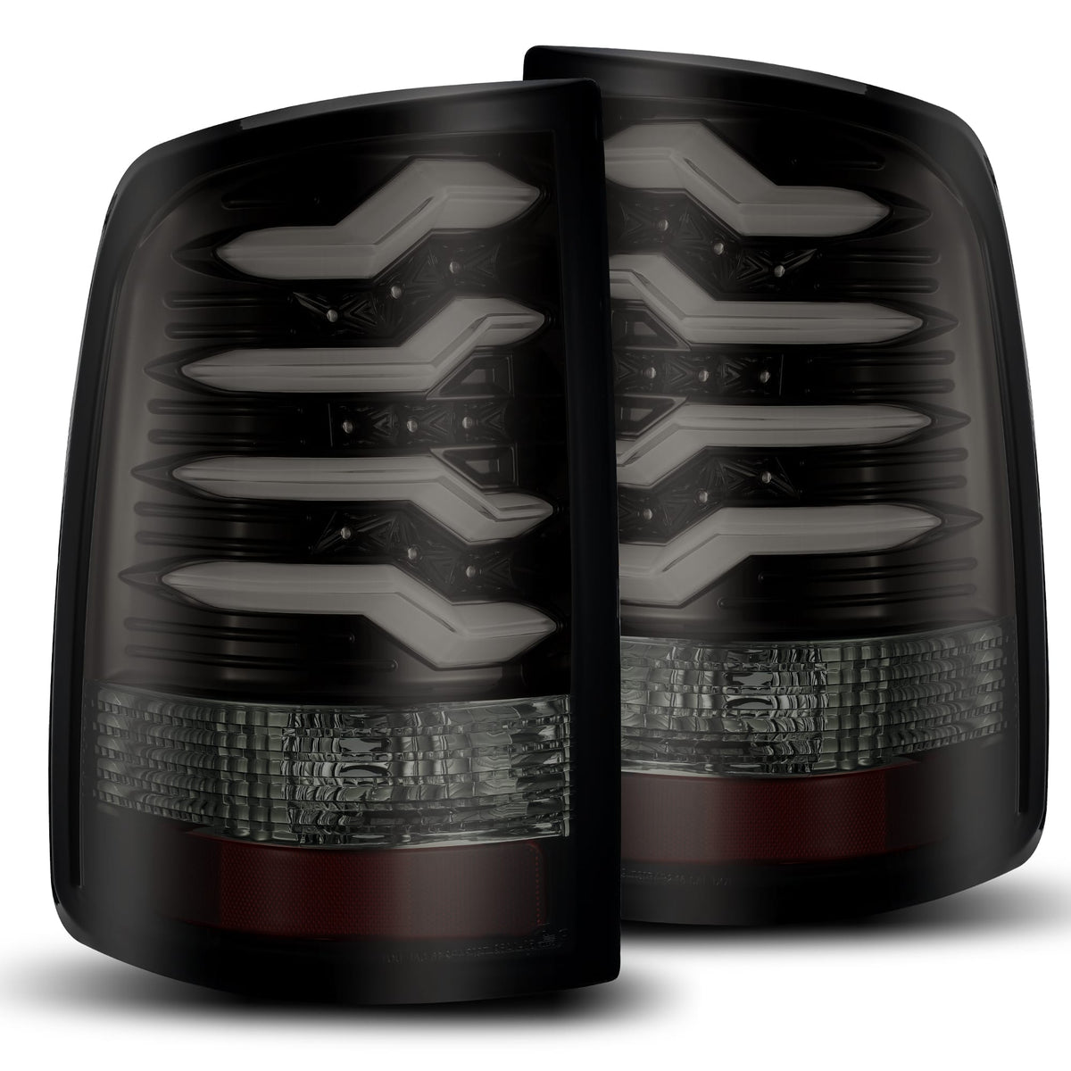 AlphaRex PRO-Series LED Tail Lights for Ram 2500/3500 - Jet Black