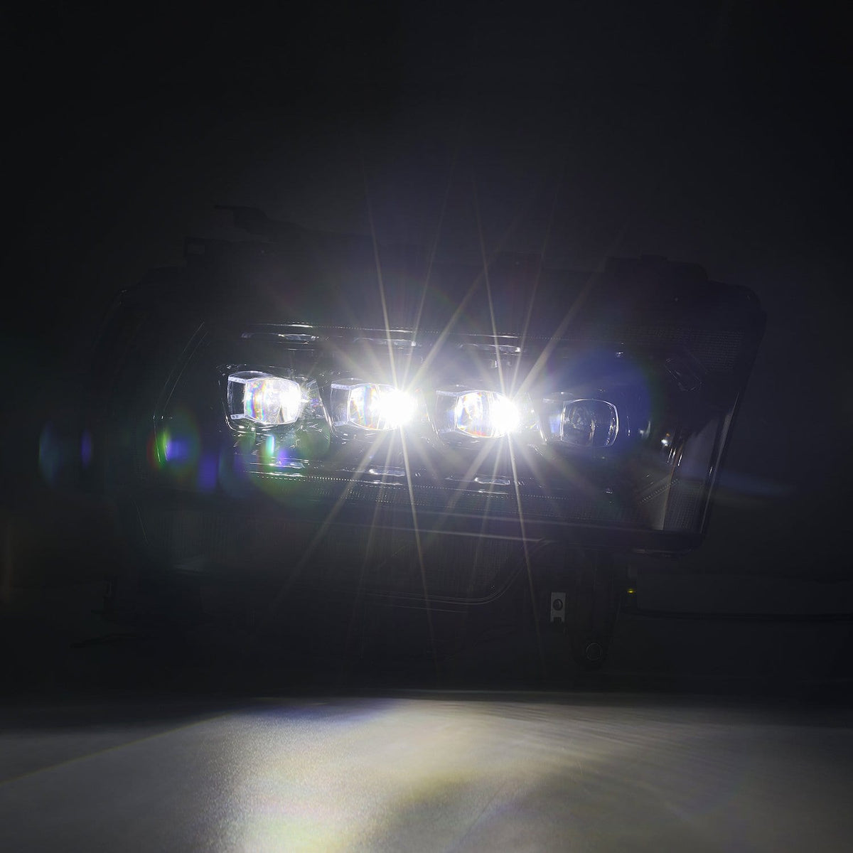 AlphaRex NOVA-Series LED Projector Headlights for Ram 2500/3500 - Alpha-Black