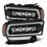 AlphaRex NOVA-Series LED Projector Headlights for Ram 2500/3500 - Black