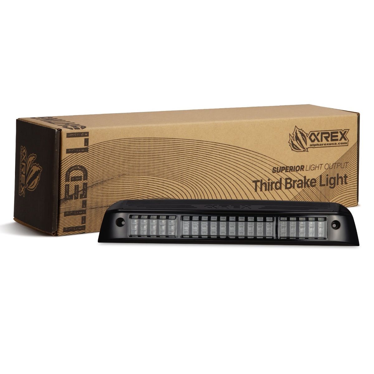AlphaRex NOVA-Series Prismatic LED Third Brake Light for Ram 1500 - Black