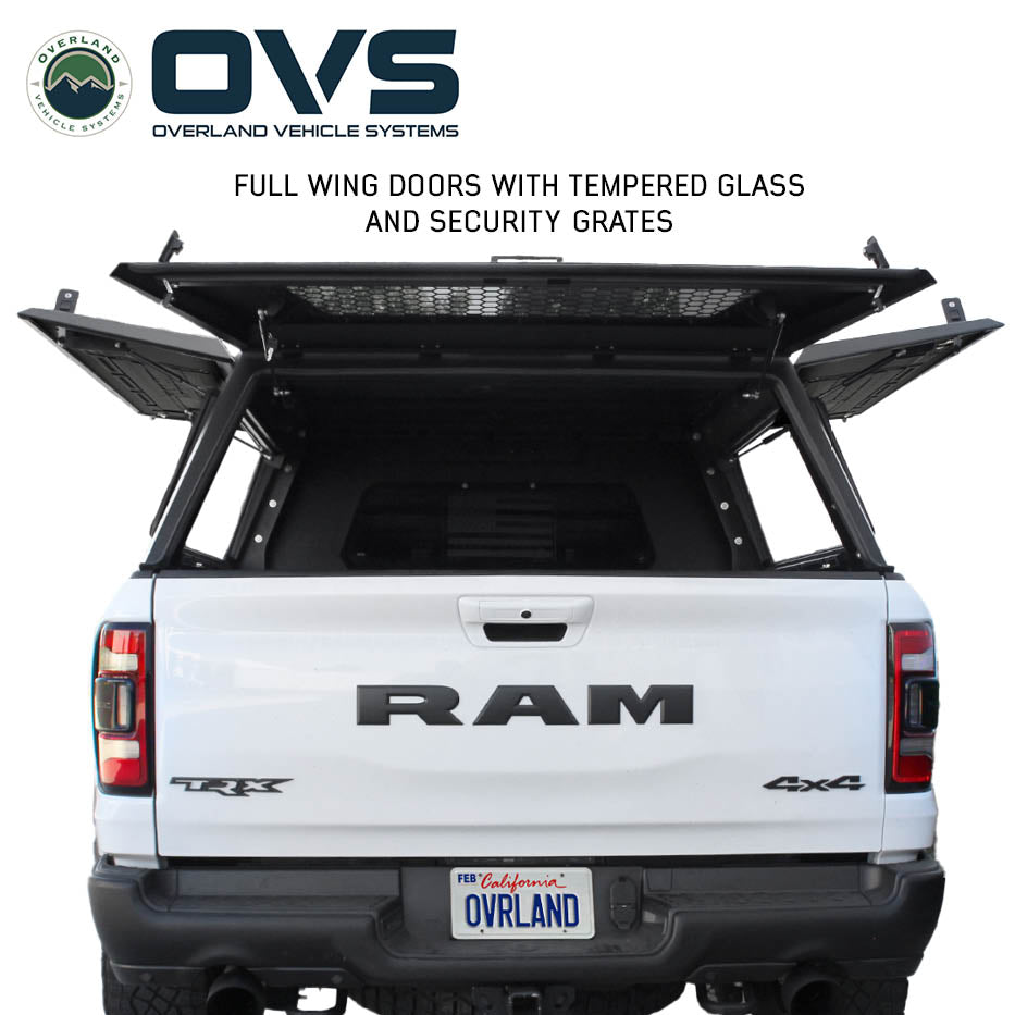 OVS Expedition PRO+ truck cap with full windows for 2019-2027 RAM 1500 - view 7