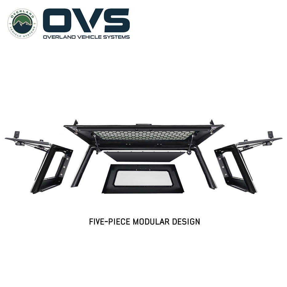 OVS Expedition PRO+ truck cap with full windows for 2019-2027 RAM 1500 - view 10