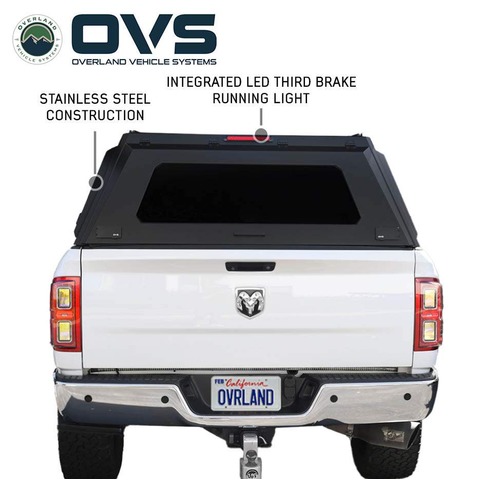 OVS Expedition PRO+ truck cap with full windows for 2009-2027 RAM 2500 / 3500 - view 10