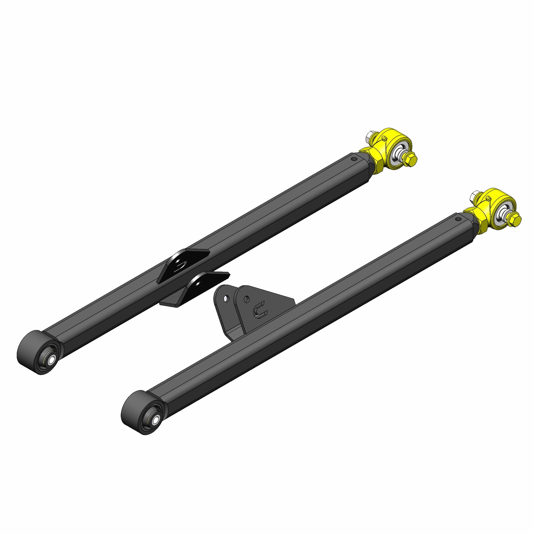 Heavy-duty adjustable control arms for off-road vehicle suspension upgrade
