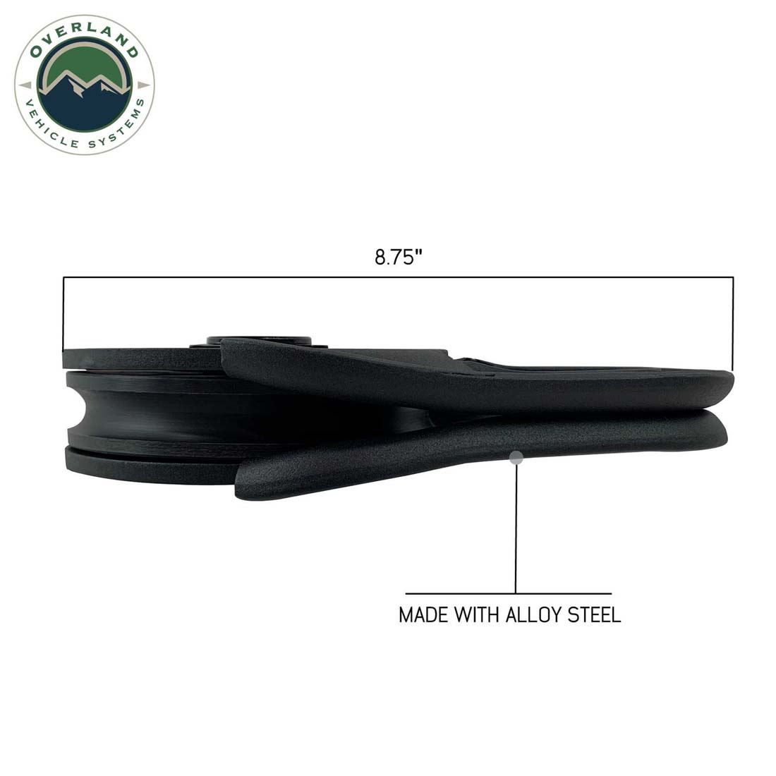 Overland Vehicle Systems heavy duty 20,000 lb snatch block - view 2