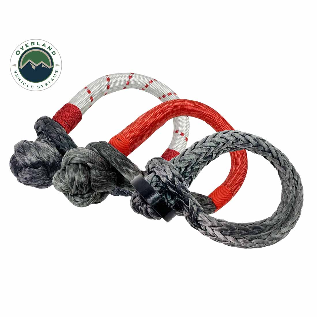 Overland Vehicle Systems 7/16 inch soft shackle with collar and storage bag - view 8