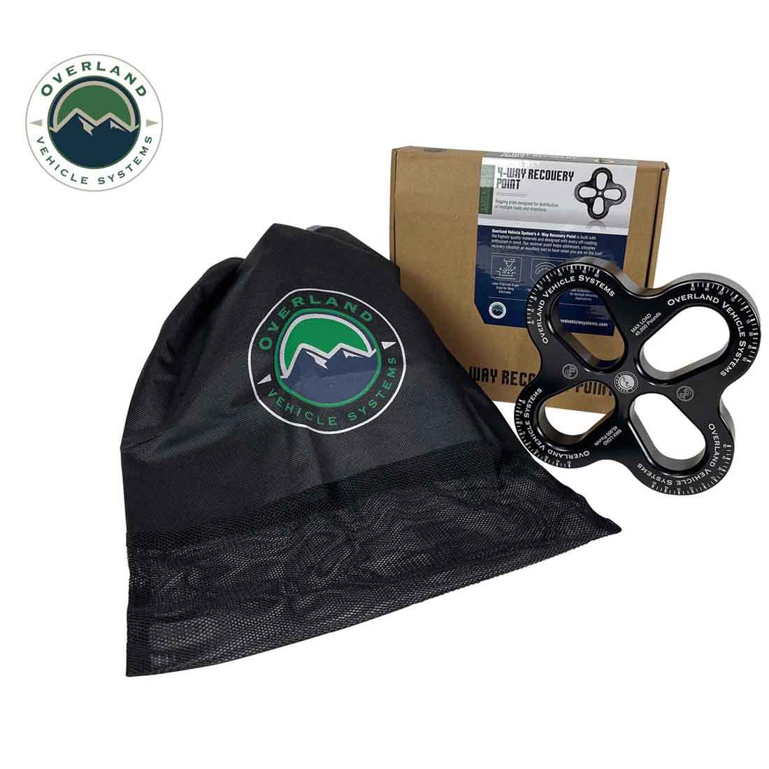 Overland Vehicle Systems R.D.L. 8 in 4-way recovery distribution link - view 2