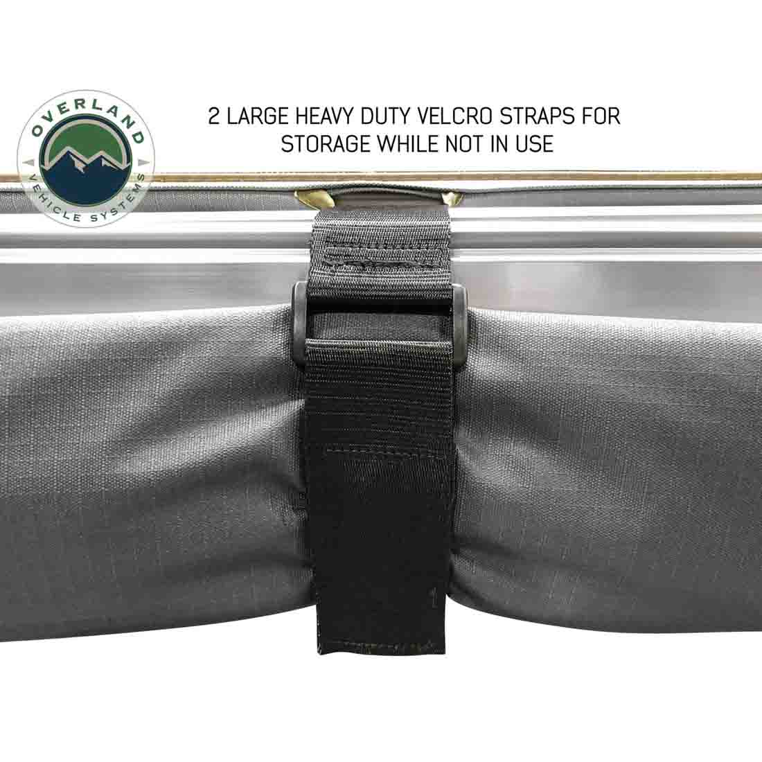 Overland Vehicle Systems HD Nomadic 270 awning with walls 1, 2 and 3, passenger side - view 10