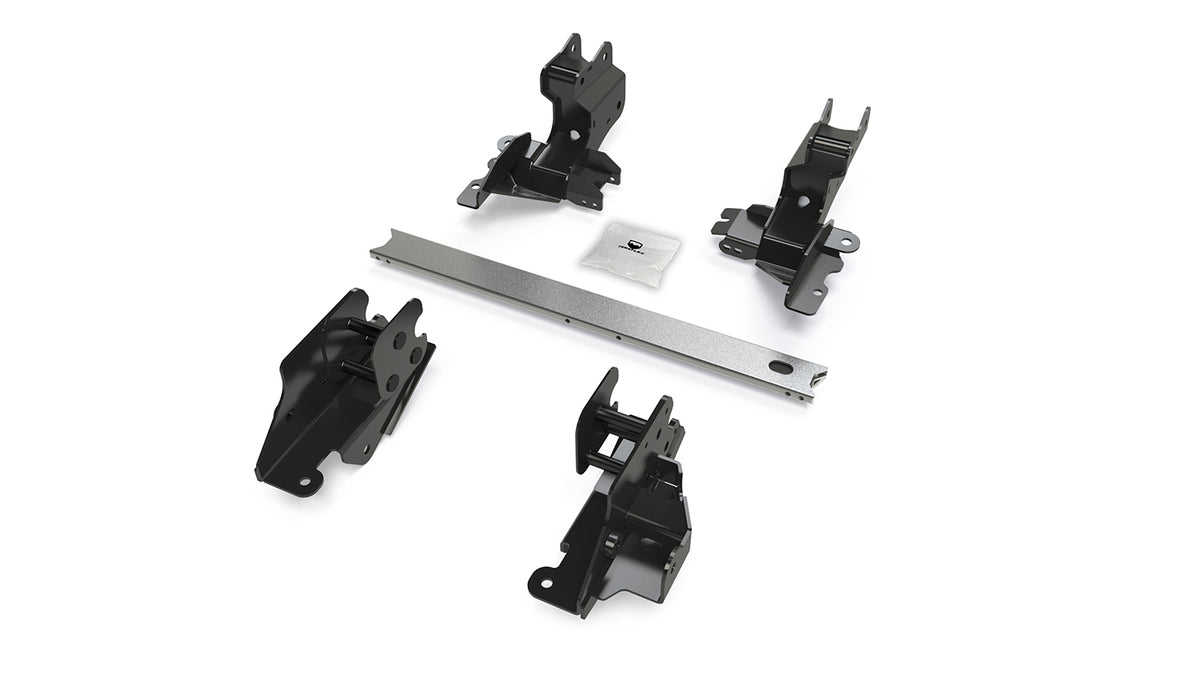 TeraFlex JL 4dr: Long Arm Bracket Kit (3-6" Lift)