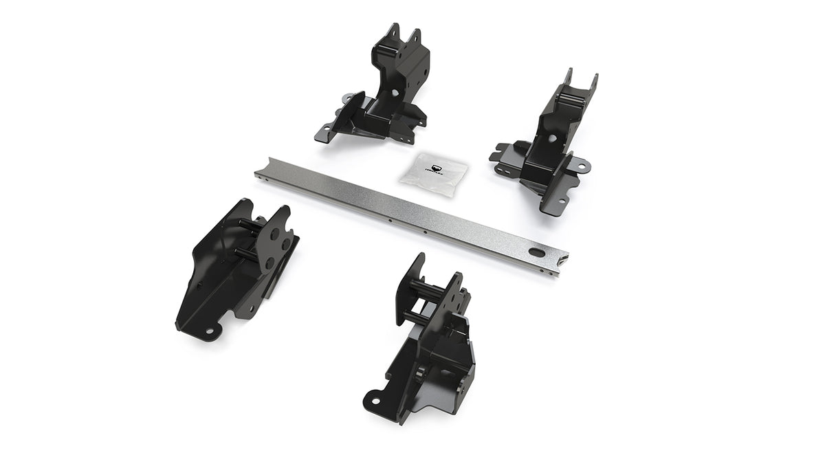 TeraFlex JL 2dr: Alpine Long Arm Bracket Kit (3-6" Lift) - Brackets Only